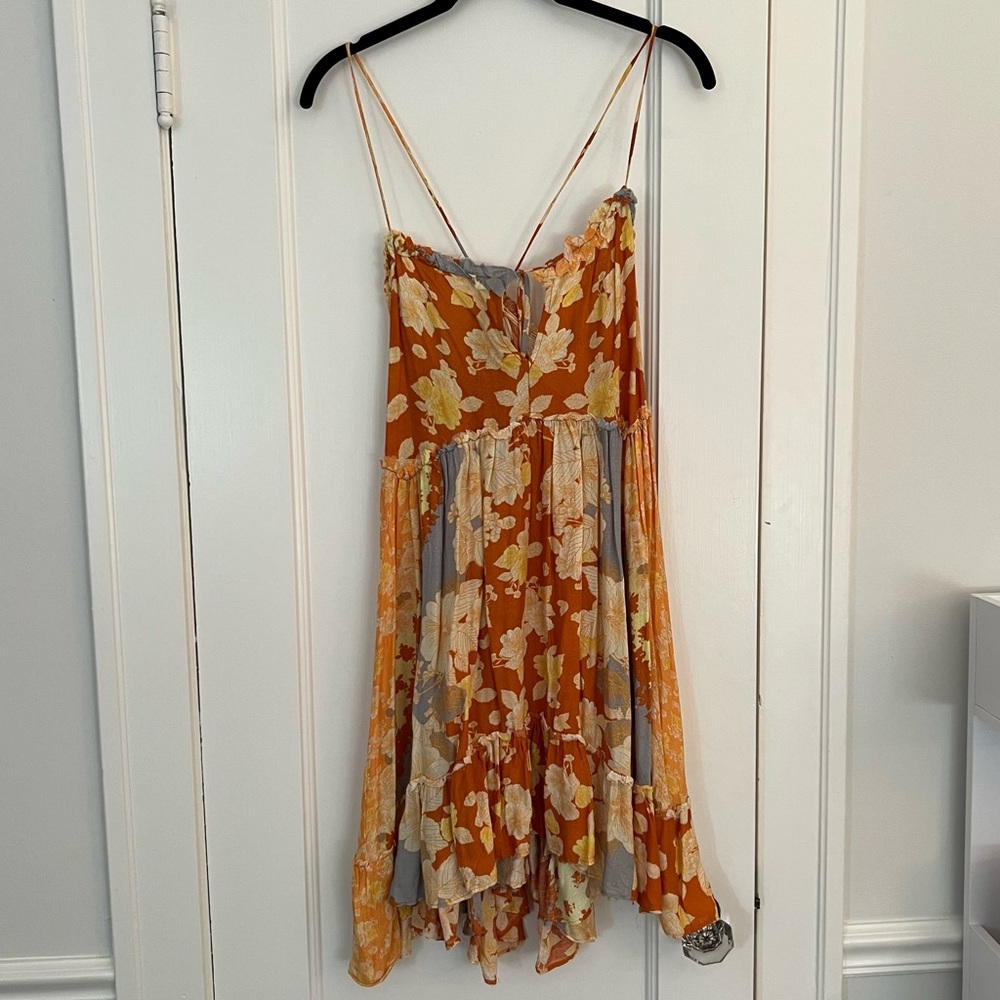 Free People Orange Sundress size XS